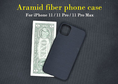 Vỏ điện thoại sợi Aramid lớp hàng không vũ trụ cho iPhone 11 Pro Max