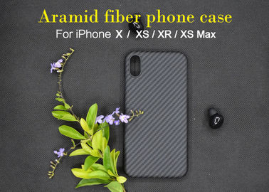Ốp lưng 3D mềm mượt kết cấu vỏ điện thoại Aramid Fiber cho iPhone XS