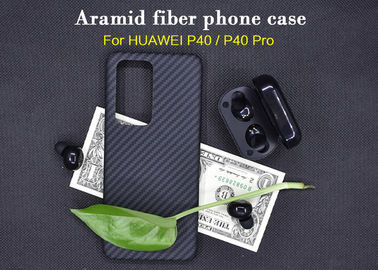 Ốp lưng chống vân tay đen Aramid Fiber Huawei cho Huawei P40