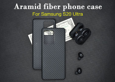 Ốp lưng Samsung S20 màu đen và xám mờ Aramid Fiber