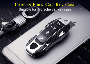 Vỏ chìa khóa xe bằng sợi carbon 3K chống trầy xước của Porsche