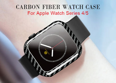 Đồng hồ Apple chống trầy đen 4 vỏ bằng sợi carbon 44mm