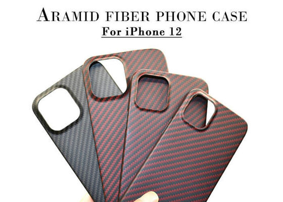Vỏ điện thoại sợi carbon Aramid siêu nhẹ thân thiện với môi trường cho iPhone 12