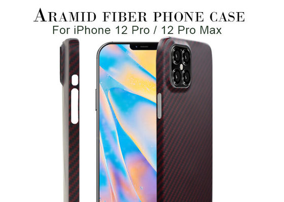 Vỏ điện thoại bằng sợi Aramid mỏng bằng giấy Vỏ iPhone bằng sợi carbon