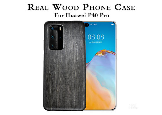 Vỏ điện thoại bằng gỗ khắc chống va đập cho Huawei P40 Pro