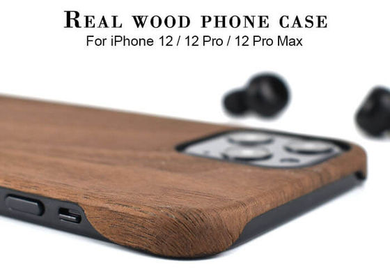Vỏ điện thoại bằng gỗ siêu mỏng chống mài mòn cho iPhone 12 Pro Max
