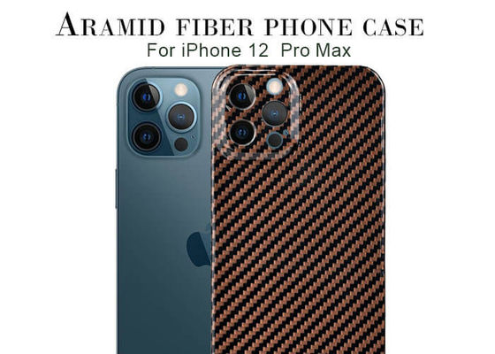 Vỏ điện thoại bằng sợi Aramid cứng chống bụi bẩn cho iPhone 12 Pro Max