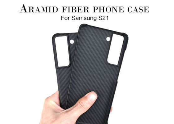Ốp lưng Samsung S21 Half Cover Aramid Fiber Case Case Carbon