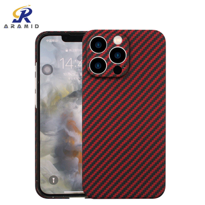 Vỏ điện thoại sợi Aramid thật 100% chống va đập cho iPhone 13