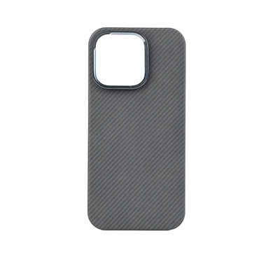 Ốp điện thoại sợi carbon aramid từ tính khung kim loại tùy chỉnh cho iPhone 16 Pro
