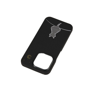 Ultra Thin 0.8mm Độ dày 16g Trọng lượng chống bụi vải Aramid Case điện thoại cho iPhone 16 Pro Max