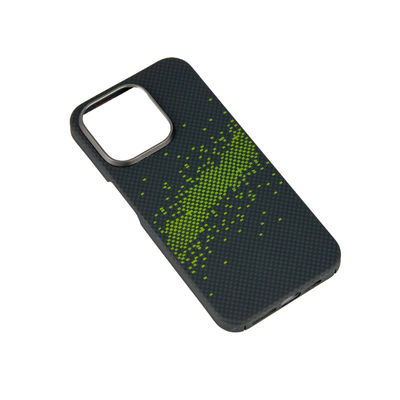 Ốp điện thoại sợi aramid tùy chỉnh cao cấp 2024, dày 0.8mm, nặng 16g cho iPhone 16 Pro Max