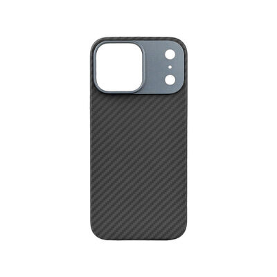 Khả năng tùy chỉnh khung kim loại Ultra Thin Aramid Carbon Fiber Mobile Cover cho iPhone 17 Pro