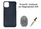 iPhone 11 Pro Matte Twill Aramid Fiber Case Phone Kevlar Mobile Cover