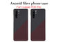 Ốp lưng toàn thân màu đen và đỏ Aramid Huawei P30 Pro