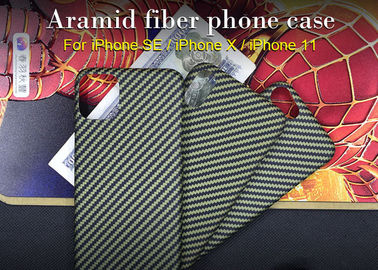 Ốp lưng iPhone SE màu vàng trọng lượng nhẹ Aramid Fiber