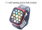 Vỏ đồng hồ Apple bằng sợi carbon màu đỏ nhẹ 44mm