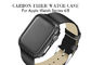 Vỏ Apple Watch Series 4 màu đen mờ kết thúc bằng sợi carbon Aramid