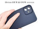 Kết cấu dệt trơn màu xanh Aramid Carbon Fibre Case cho iPhone 12