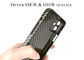 Vỏ điện thoại bằng sợi carbon Aramid chống va đập siêu nhẹ màu xanh lá cây cho iPhone 12