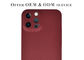 Máy ảnh màu đỏ Bảo vệ đầy đủ Vỏ Aramid SGS cho iPhone 12 Pro Max