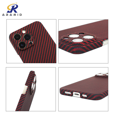 Vỏ điện thoại sợi Aramid thật 100% chống va đập cho iPhone 13