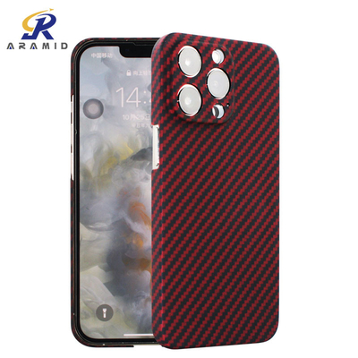 Vỏ điện thoại sợi Aramid thật 100% chống va đập cho iPhone 13